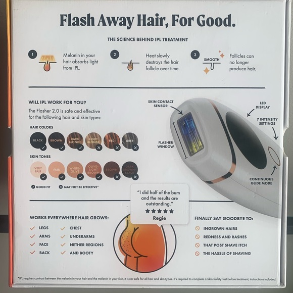 Nood Flasher 2.0 IPL Hair Removal Device – Like New – 573K Flashes - Picture 7 of 9